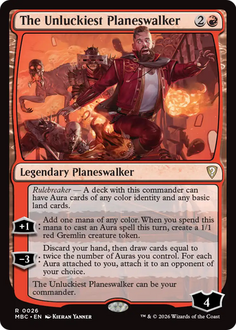 The Unluckiest Planeswalker [Mystery Booster: Commander Edition]
