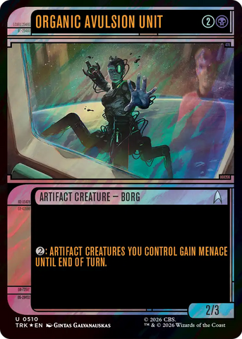 Organic Avulsion Unit (Showcase) (Surge Foil) [Star Trek]