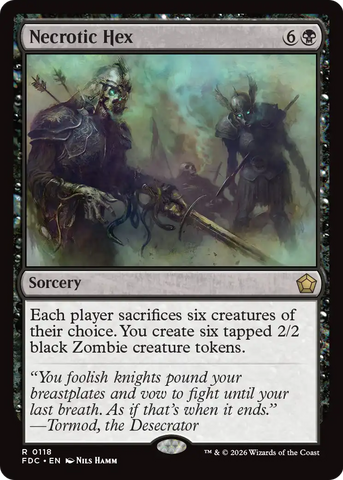 Necrotic Hex [Foundations Commander]