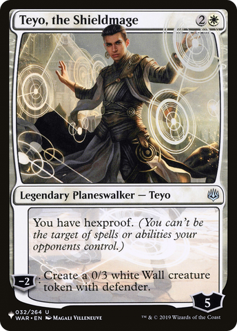 Teyo, the Shieldmage [The List Reprints]