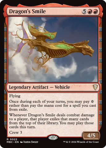 Dragon's Smile [Mystery Booster: Commander Edition]