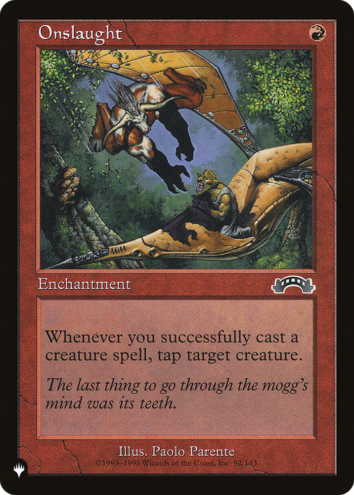 Onslaught [The List Reprints]