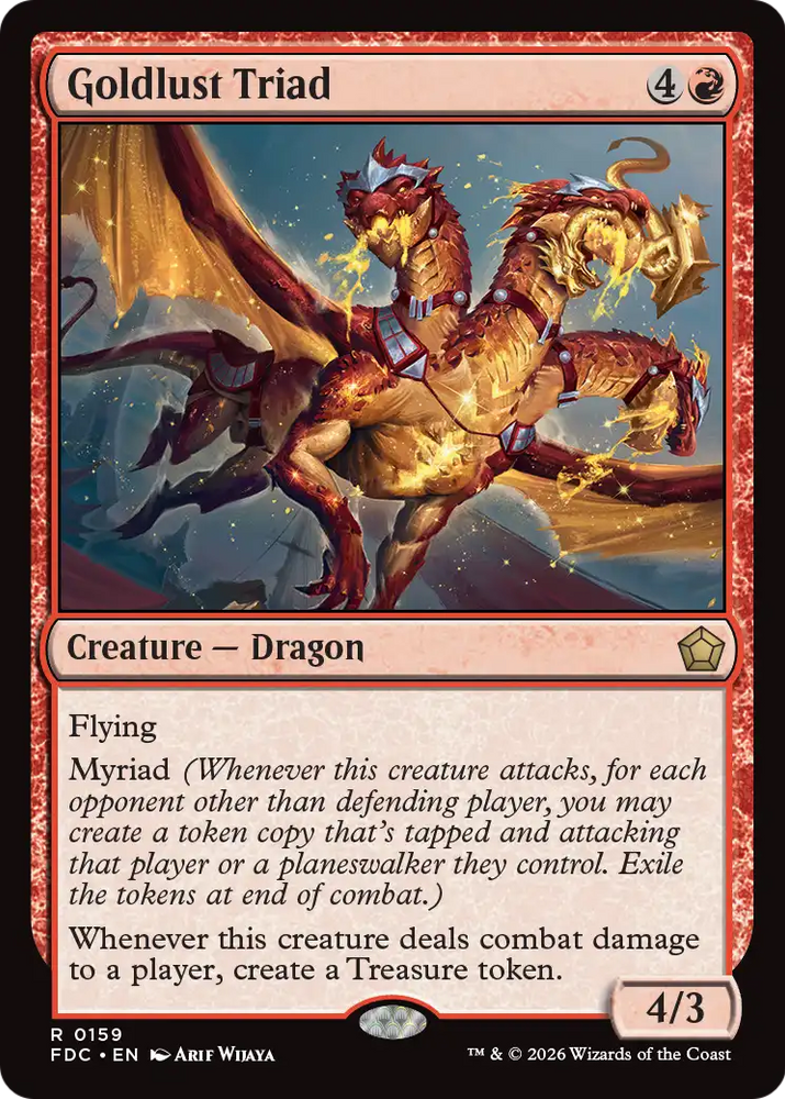 Goldlust Triad [Foundations Commander]