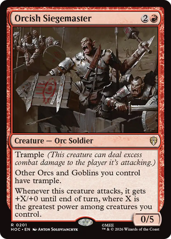Orcish Siegemaster [The Hobbit: Eternal-Legal]