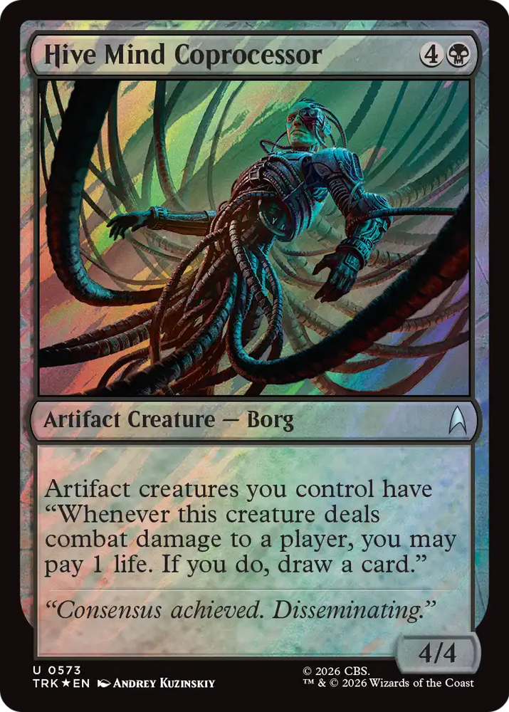 Hive Mind Coprocessor (Surge Foil) [Star Trek]