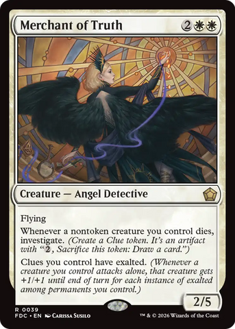 Merchant of Truth [Foundations Commander]