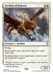 Archon of Emeria (White Border) [Mystery Booster 2]