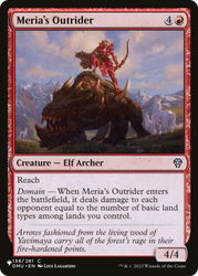 Meria's Outrider [The List Reprints]