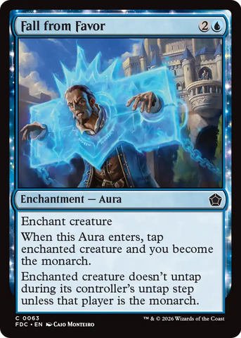 Fall from Favor [Foundations Commander]