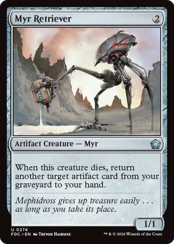 Myr Retriever [Foundations Commander]