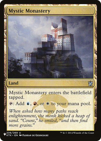 Mystic Monastery [The List Reprints]