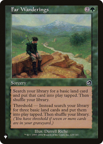 Far Wanderings [The List Reprints]