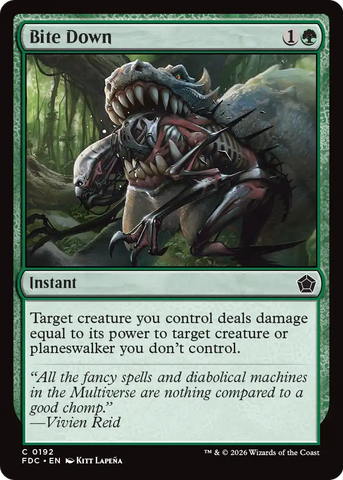 Bite Down [Foundations Commander]