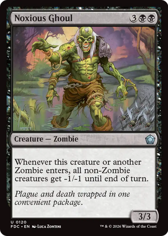 Noxious Ghoul [Foundations Commander]