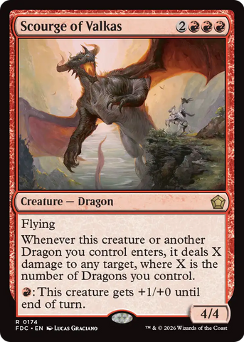 Scourge of Valkas [Foundations Commander]
