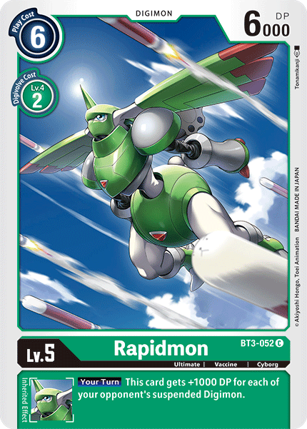 Rapidmon [BT3-052] [Release Special Booster Ver.1.5]