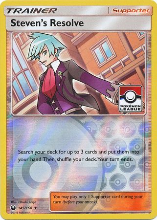 Steven's Resolve (145/168) (League Promo) [Sun & Moon: Celestial Storm]