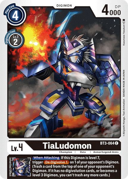TiaLudomon [BT3-064] [Release Special Booster Ver.1.5]