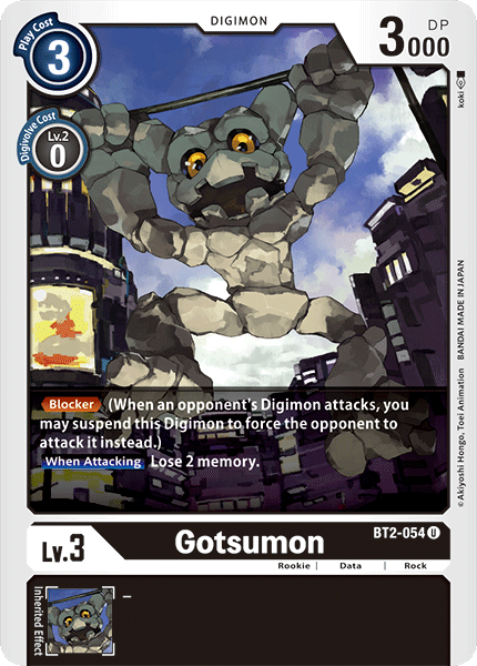 Gotsumon [BT2-054] [Release Special Booster Ver.1.0]