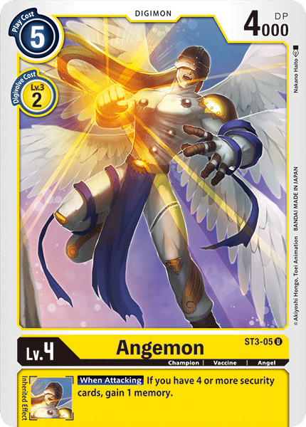 Angemon [ST3-05] [Starter Deck: Heaven's Yellow]