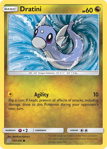 Dratini (147/236) [Sun & Moon: Unified Minds]