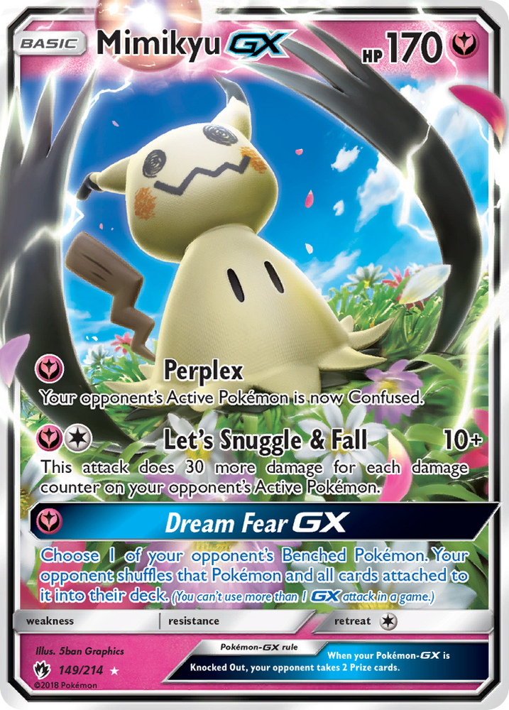 Mimikyu GX (149/214) [Sun & Moon: Lost Thunder]