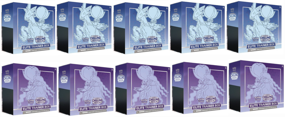 Sword & Shield: Chilling Reign - Elite Trainer Box Case