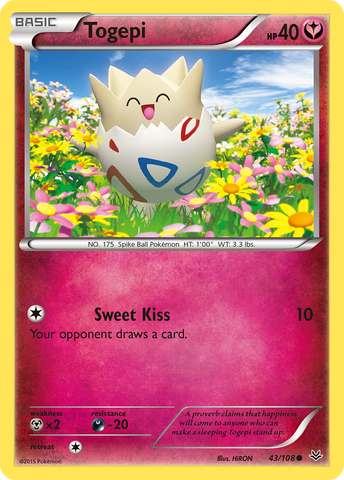 Togepi (43/108) [XY: Roaring Skies]