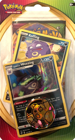 Sword & Shield: Vivid Voltage - Single Pack Blister (Weezing, Koffing)