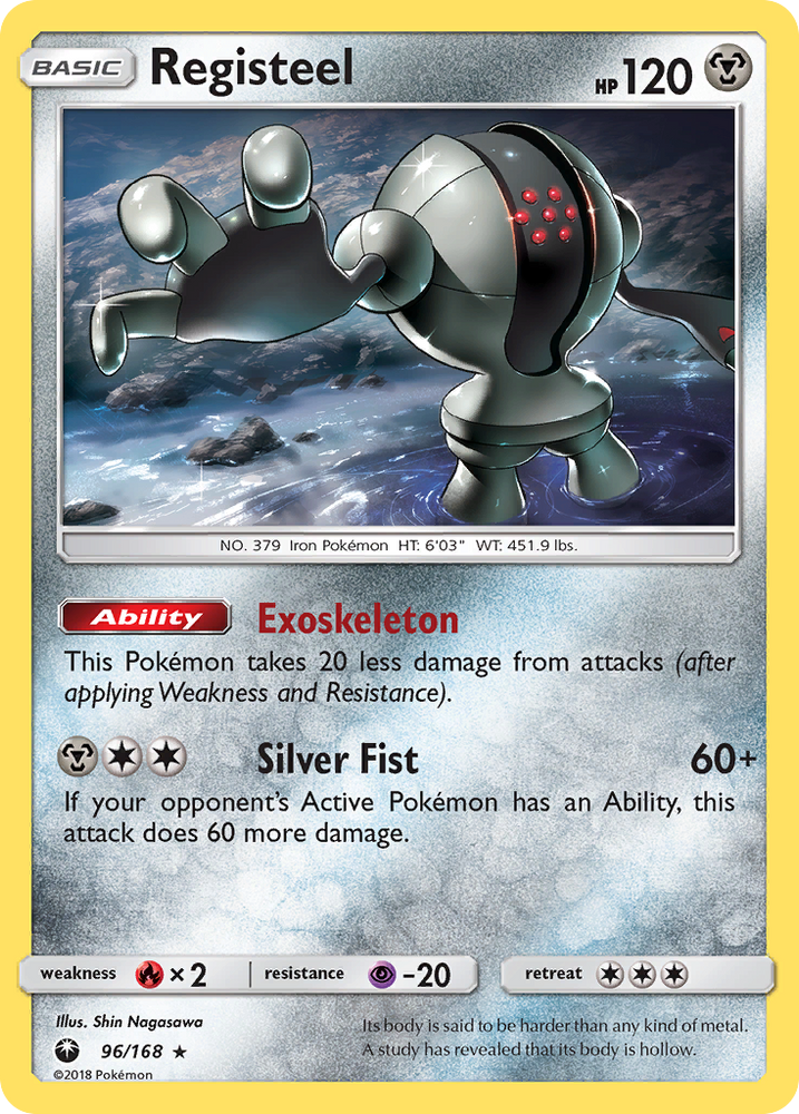 Registeel (96/168) [Sun & Moon: Celestial Storm]