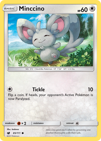 Minccino (85/111) [Sun & Moon: Crimson Invasion]