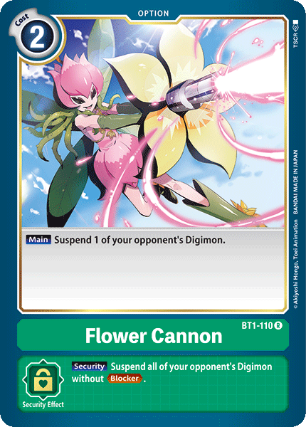 Flower Cannon [BT1-110] [Release Special Booster Ver.1.0]