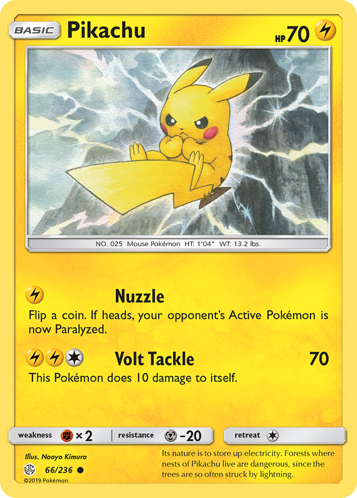 Pikachu (66/236) [Sun & Moon: Cosmic Eclipse]