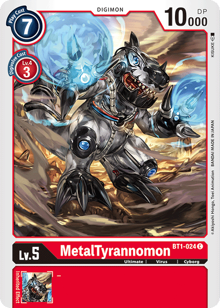 MetalTyrannomon [BT1-024] [Release Special Booster Ver.1.0]