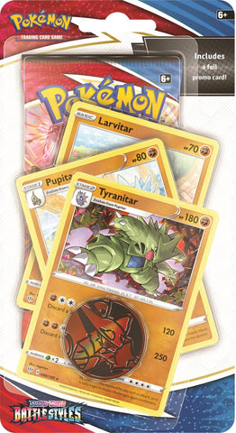 Sword & Shield: Battle Styles - Single Pack Blister (Tyranitar, Pupitar, Larvitar)