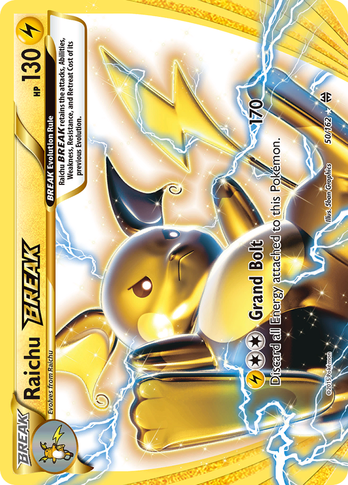 Raichu BREAK (50/162) [XY: BREAKthrough]