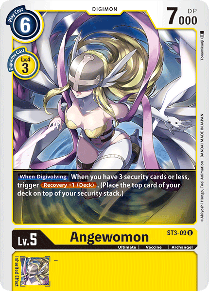 Angewomon [ST3-09] [Starter Deck: Heaven's Yellow]