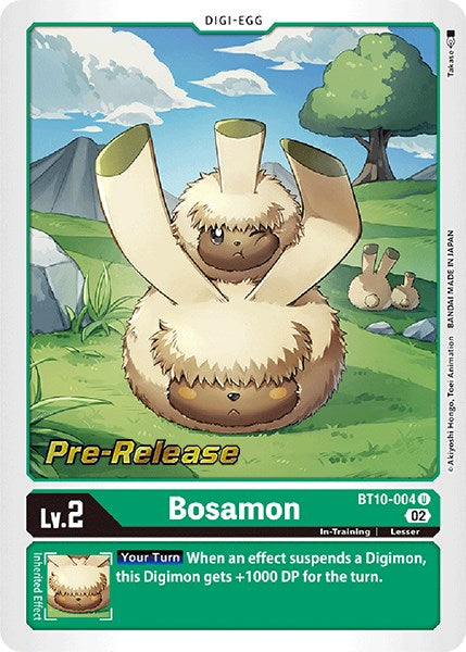 Bosamon [BT10-004] [Xros Encounter Pre-Release Cards]