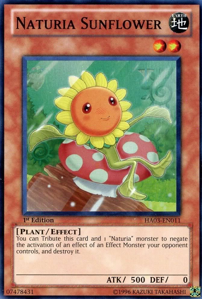 sunflower pokemon card Naturia Sunflower [HA03-EN011] Super Rare