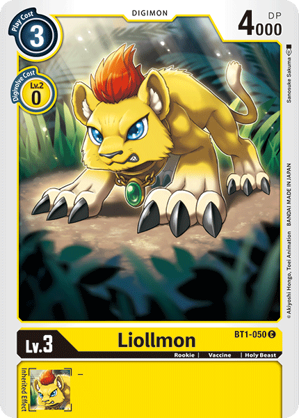 Liollmon [BT1-050] [Release Special Booster Ver.1.0]