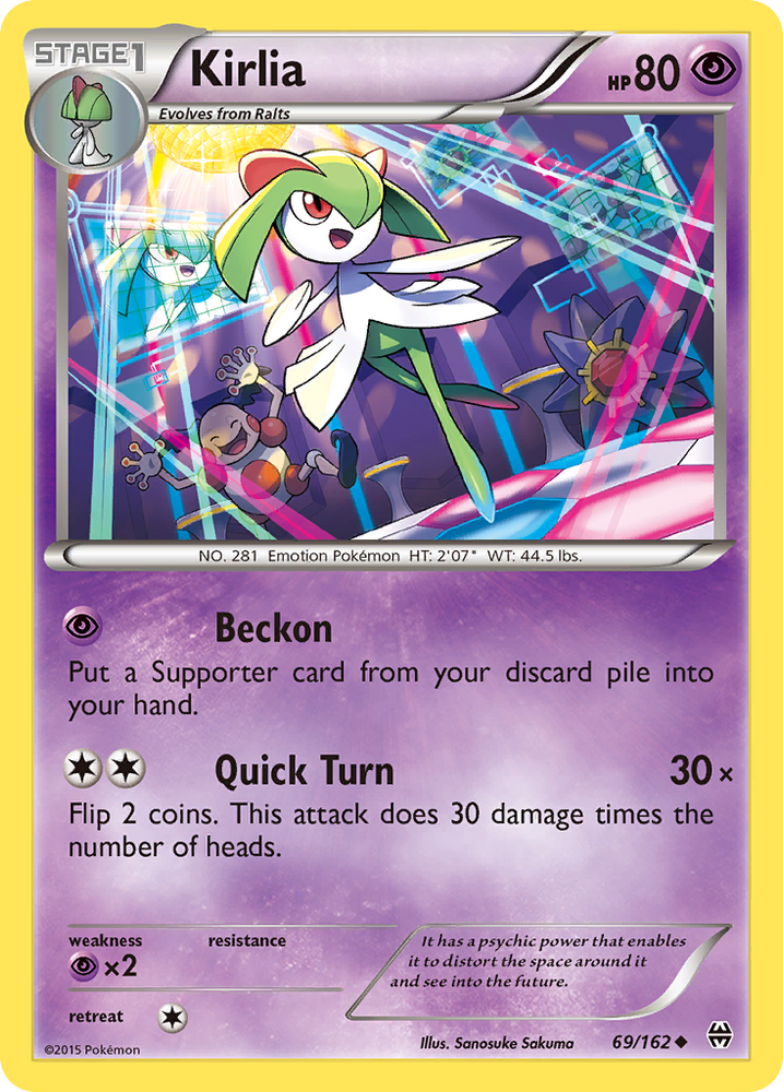 Kirlia (69/162) [XY: BREAKthrough]