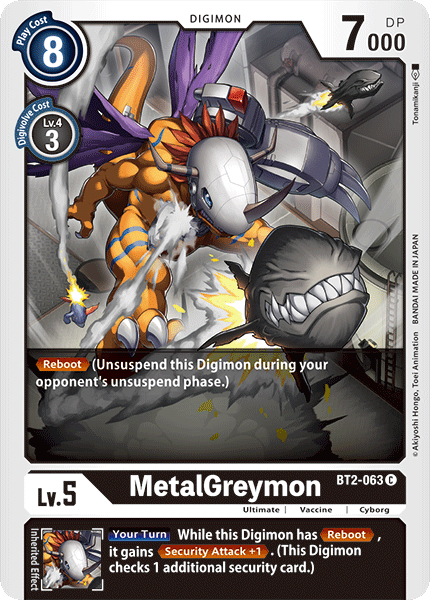 MetalGreymon [BT2-063] [Release Special Booster Ver.1.0]