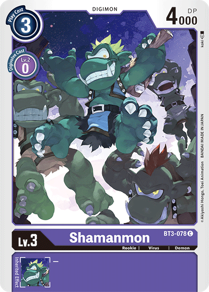 Shamanmon [BT3-078] [Release Special Booster Ver.1.5]