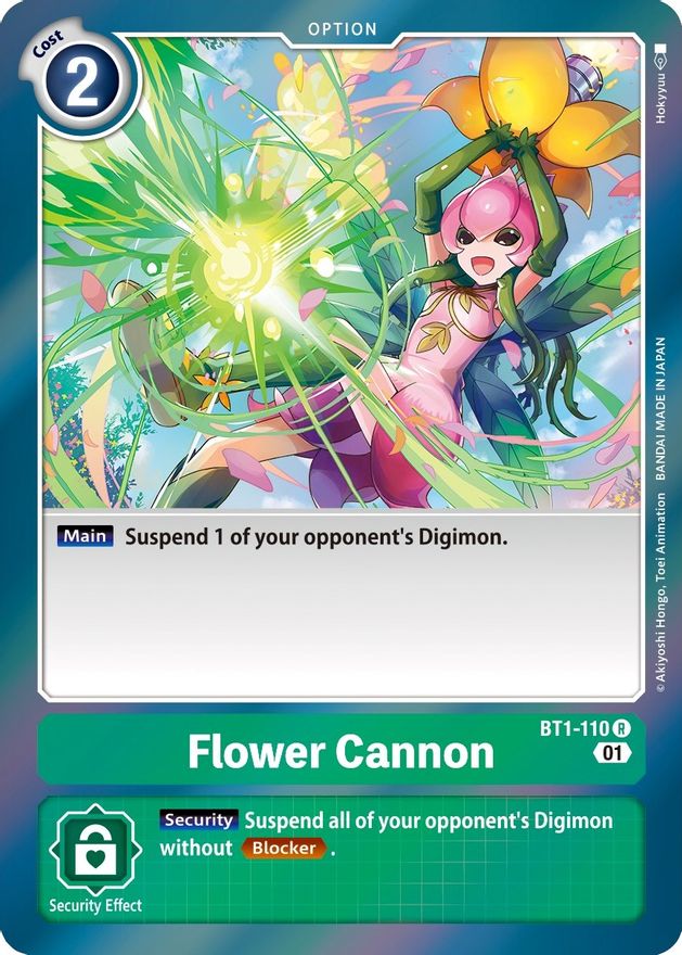 Flower Cannon [BT1-110] [Starter Deck: Ultimate Ancient Dragon]