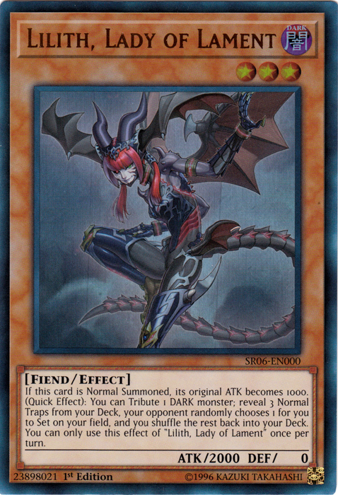 Lilith, Lady of Lament [SR06-EN000] Ultra Rare