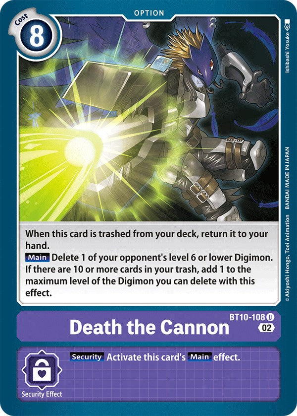 Death the Cannon [BT10-108] [Xros Encounter]