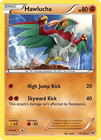 Hawlucha (87/162) [XY: BREAKthrough]