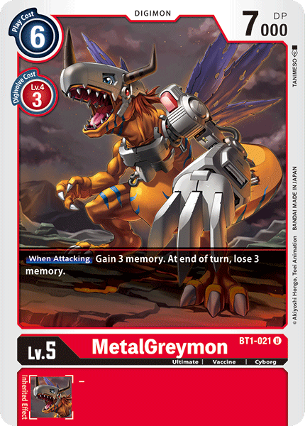MetalGreymon [BT1-021] [Release Special Booster Ver.1.0]