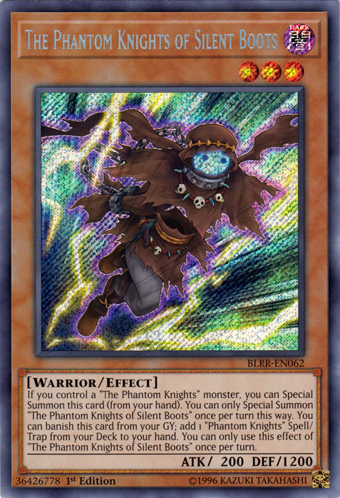 The Phantom Knights of Silent Boots [BLRR-EN062] Secret Rare